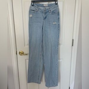 PacSun- Light Indigo V-Dip Jeans